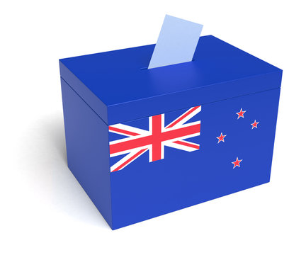 New Zealandian Flag Ballot Box