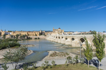 Roman bridge in Cordoba, Andalusia, southern Spain.