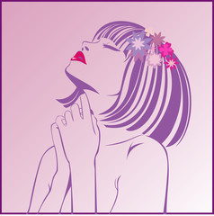 Красивая девушка