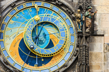 Fototapeta na wymiar Astronomical Clock in the Old Town of Prague