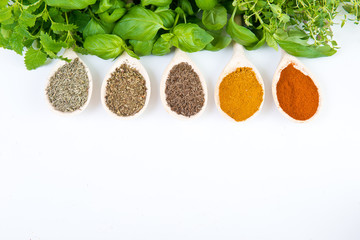 Dried and fresh spices