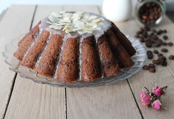banana chocolate cake