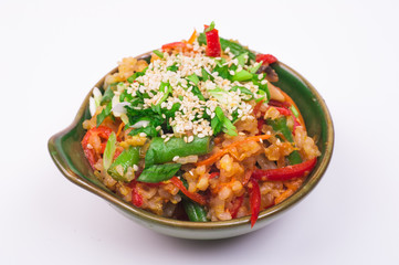 vegetable fried rice