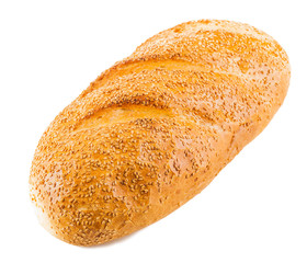 bread with sesame seeds