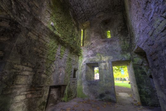 Room Ruins in Castle Walls