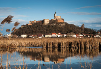 Fototapeta na wymiar View of Castle Guessing in Burgenland, Austria