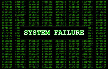 System Failure - 74556756