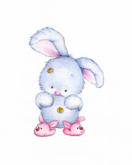 Obraz na płótnie Canvas Cute bunny