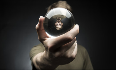 Holding a Crystal Ball