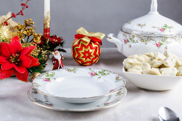 christmas table