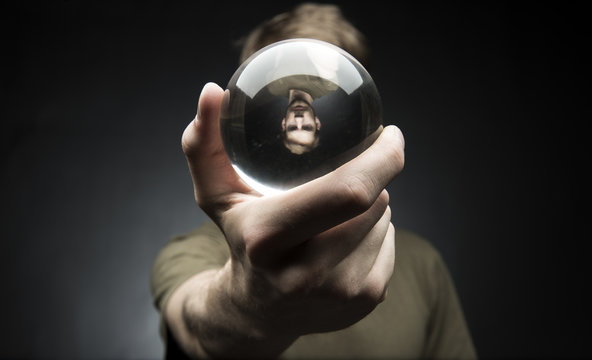 Holding A Crystal Ball