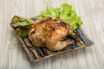 Roasted chicken