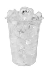 glass with ice