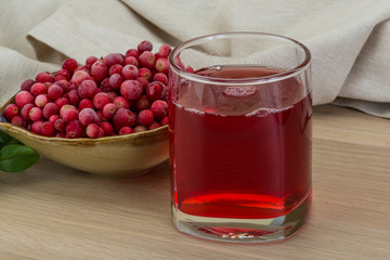Cowberry juice