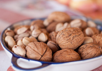 walnuts and pistachios fruit