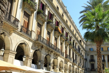Plaza Real Barcelona Catalonia Spain