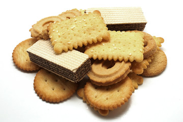 waffles biscuit and cookie