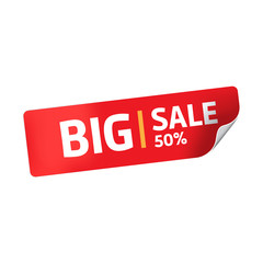 Big Sale 50% Sticker