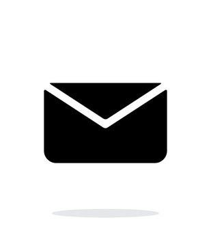 Letter icon on white background.