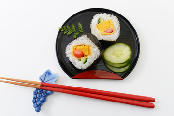 美味しそうな巻き寿司