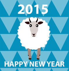 Happy new year 2015 of goat
