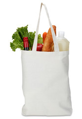 Cotton shopping bag/with clipping path