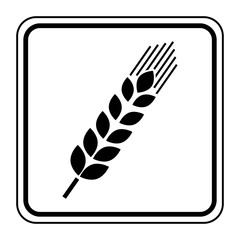 Obraz premium Logo blé.