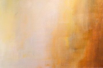 abstract painted orange background - 74567317
