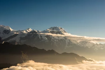 Poster Sunrise over the Annapurna in Nepal © jakartatravel