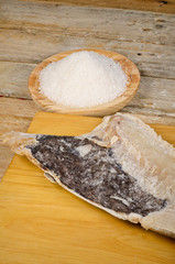 Salt preserved cod