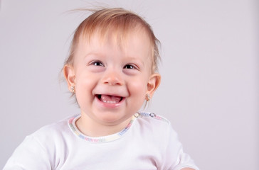 Fototapeta premium baby girl