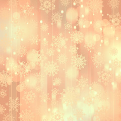 Christmas background with snowflakes