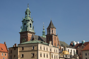 Fototapeta na wymiar Krakow castle
