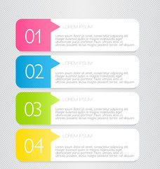 Modern inforgraphic template for websites, banners, business