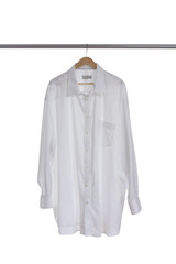 White shirt on hanger