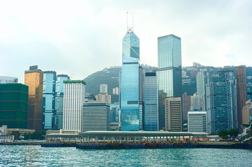Hong Kong business center