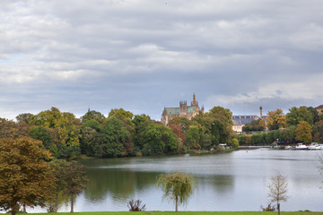 castle lake and park