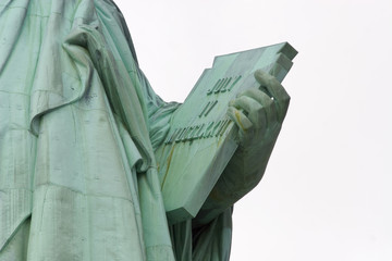Linke Hand der Freiheitsstatue
