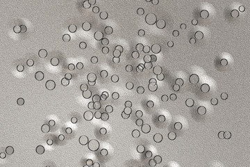 Fantastic illustrated glass background design illustration