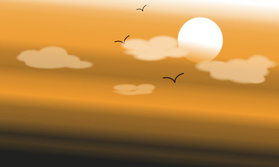 sun&clouds