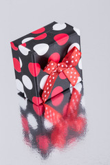 gift box with reflection