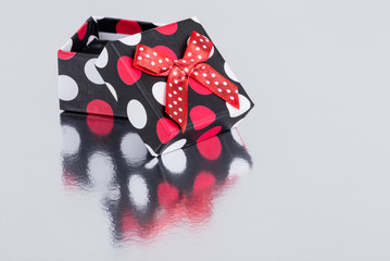 gift box with reflection