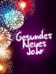 Gesundes Neues Jahr German Happy New Year