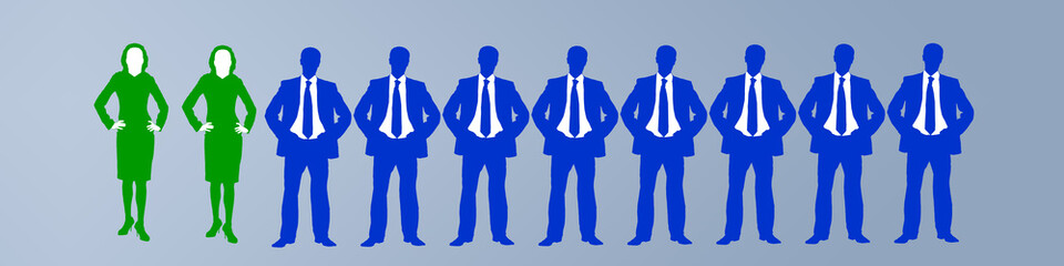 qw20 QuotaWomen - 20 percent - Frauenquote 20 Prozent - g2686