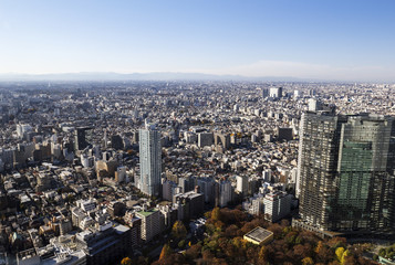 Tokyo from Metropolitan Government Building