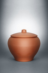 ceramic clay pot