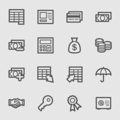 Finance and Banking icons