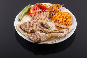 Juice Roasted Lamb Chops