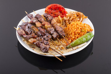 Grilled Liver serving on a plate