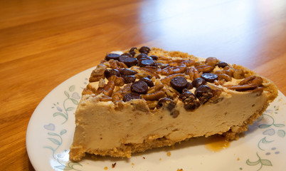 Turtle cheesecake